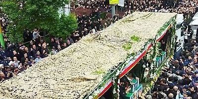İran Cumhurbaşkanı İbrahim Reisi için ilk tören Tebriz'de yapıldı